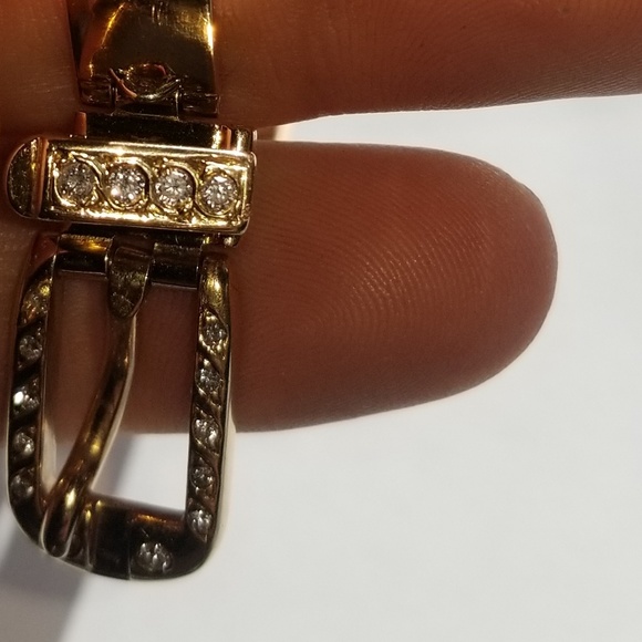 Vintage Gucci 18kt Gold & Diamonds Bracelet - Picture 5 of 8